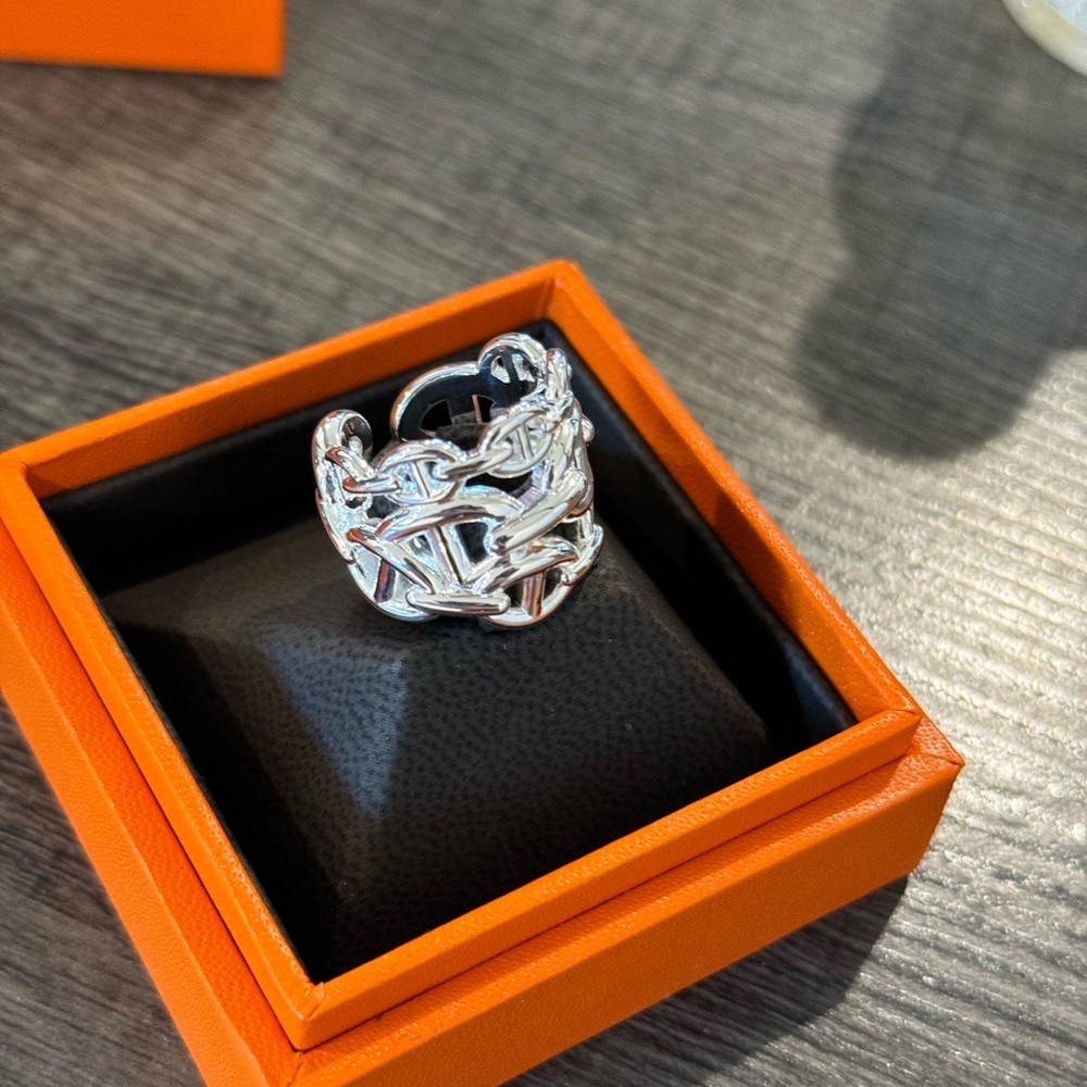 Chaine d'ancre Enchainee ring - Picture 4 of 4
